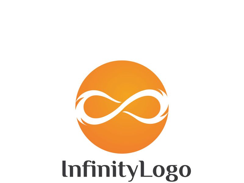 Infinity Design Vector icon illustration Logo template design