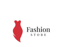 Women's clothing logo design.
