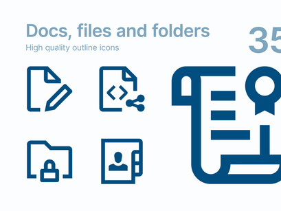 Docs, files and folders