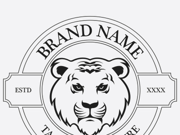 Tiger logo vintage preview picture
