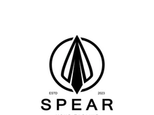 Spear logo icon vector illustration design.Head spear logo vintage illustration design vector