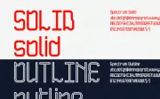 Spectrum Free Display Font