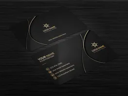 Luxury Business Card Design Template preview picture