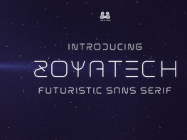 ZOYATECH - FUTURISTIC SANS SERIF preview picture