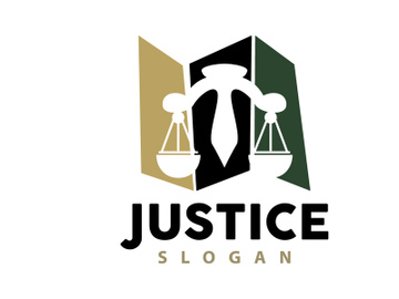 Lawyer Logo, Law Court Simple Design preview picture