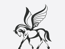 Vintage Horse Logo