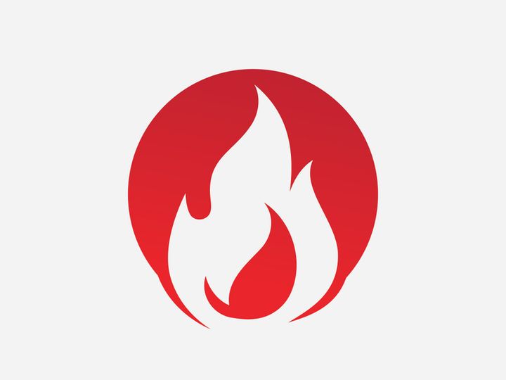 Fire flame vector illustration design