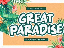 Great Paradise - Bold Display Font preview picture