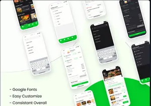 Comida Food App UI Kit