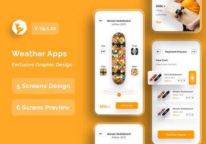 Skateboard Store App Design
