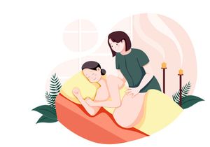 M141_Massage Service Illustrations