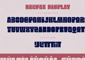 Halifax Display Font