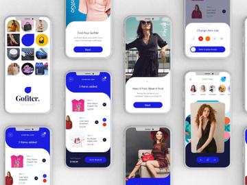 Modern Fashion Mobile App preview picture