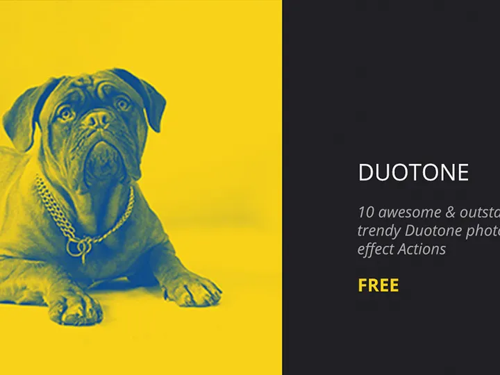 Duotone Photoshop Actions
