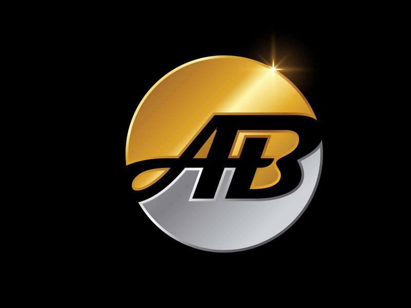 Initial Letter A B Logo Design Vector Template. Graphic Alphabet Symbol For Corporate Business Identity