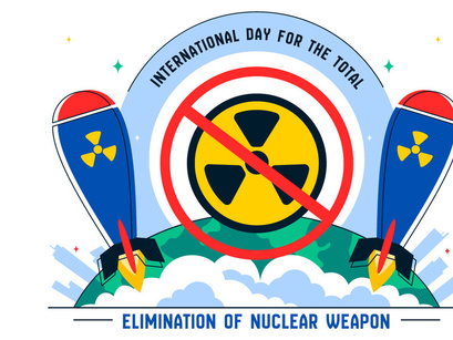 10 Total Elimination of Nuclear Weapon Illustration