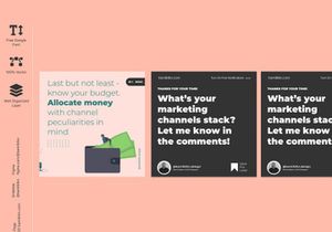 Instagram Content Marketing Template