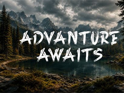 Tearmark Brush – Bold Grunge Brush Font