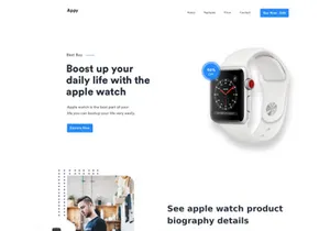 Apple Watch Landing Page