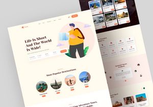 Travolo - Travel & Tourism Template Home V-01
