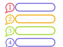 Speech bubble icon Logo template vector illustrations