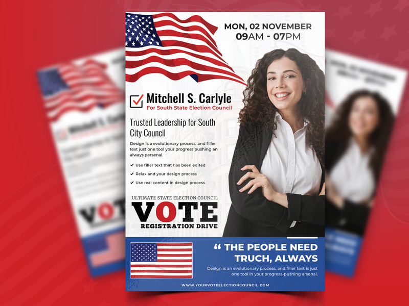 Political Campaign Flyer Vol.02