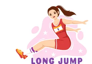 11 Long Jump Sport Illustration
