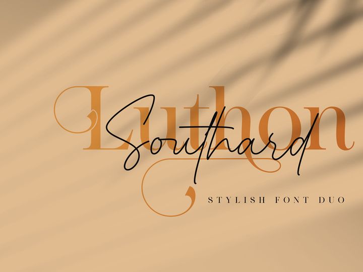 Luthon Southard - Font Duo