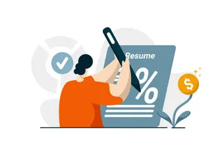 Interest Loan Calculator icon flat Illustration for business finance loan