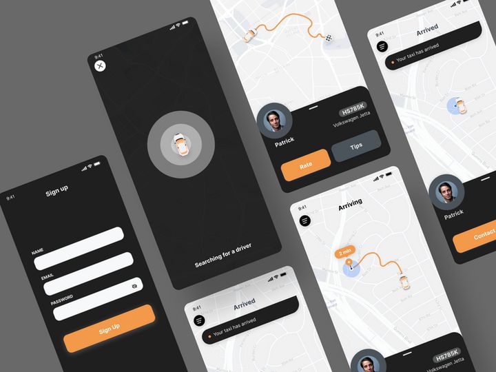Taxi Booking App #2