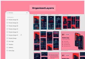 Wallet Banking App UI Kits