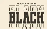 Black Stacked - Condensed Stacked Font
