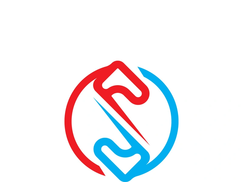 Business corporate S letter logo design vector