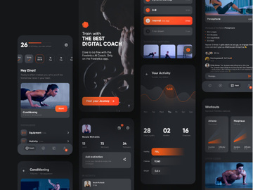 Freeletics Workout Redesign for Uplabs Challenge preview picture