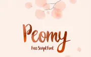 Peomy Free Script Font