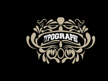 Vector Decorative Vintage Typography Ornament Elements, Greeting Card Design