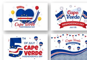 12 Cape Verde Independence Day Illustration