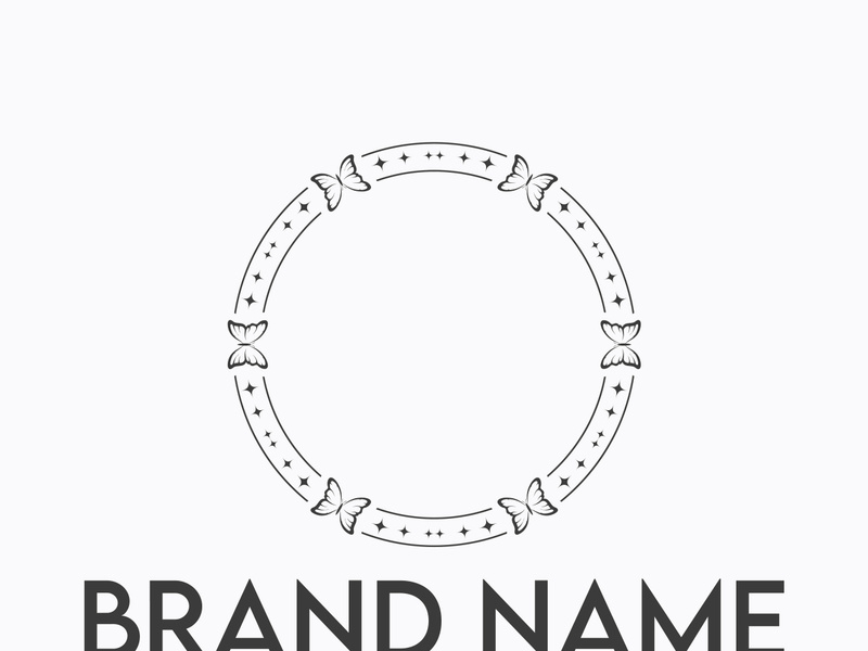 Butterfly logo design