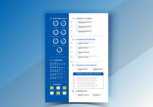 Professional Vibrant Creative Resume Design