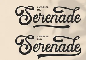 Cascade - Vintage Script