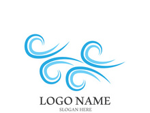 Wind icon vector illustration design template