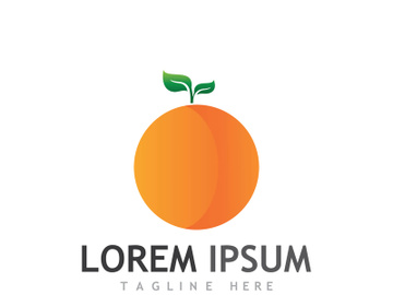 Fresh citrus fruit logo design. preview picture