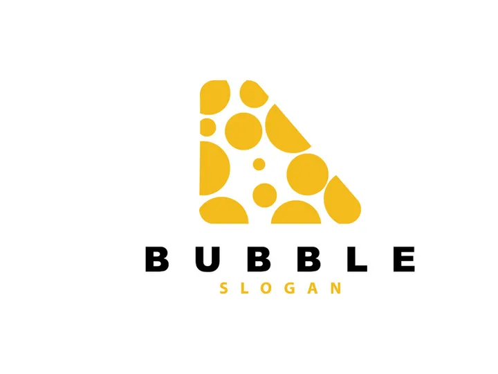 Bubble Logo, Beautiful Bubble Vector, Design Inspiration Element