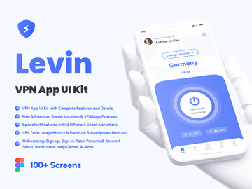 VPN App UI Kit preview picture