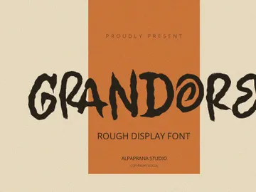 Grandore - Display Font preview picture