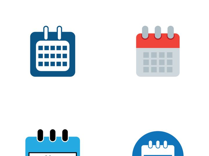Calendar logo design.