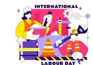 10 International Labour Day Illustration