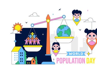 10 World Population Day Illustration