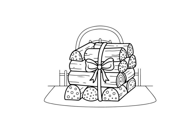Holiday celebration with festive decorations