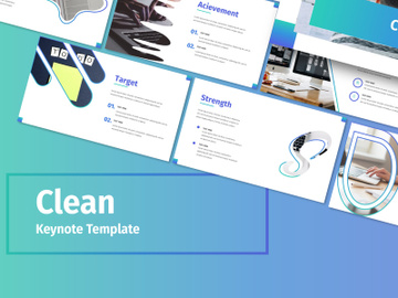Clean - Business Keynote Template preview picture
